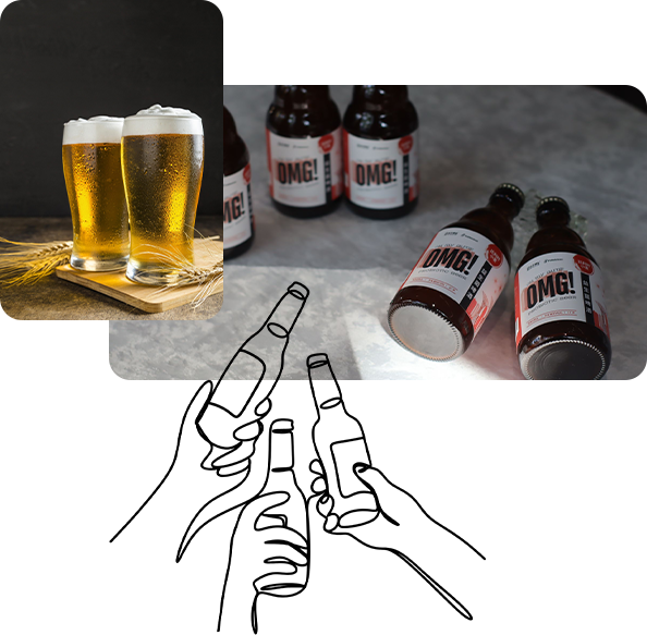 OMG beer - perfect-for-everybite