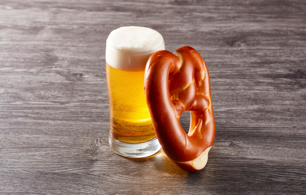 food pairing, pretzel, beer